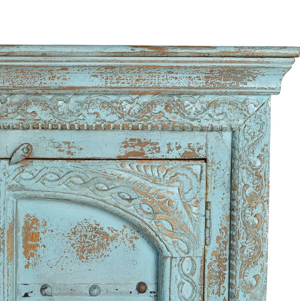 Vintage Design Anrichte in Türkis - Canopuss