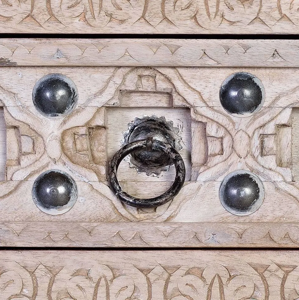 Vintage Design Anrichte in White Wash - Uladan