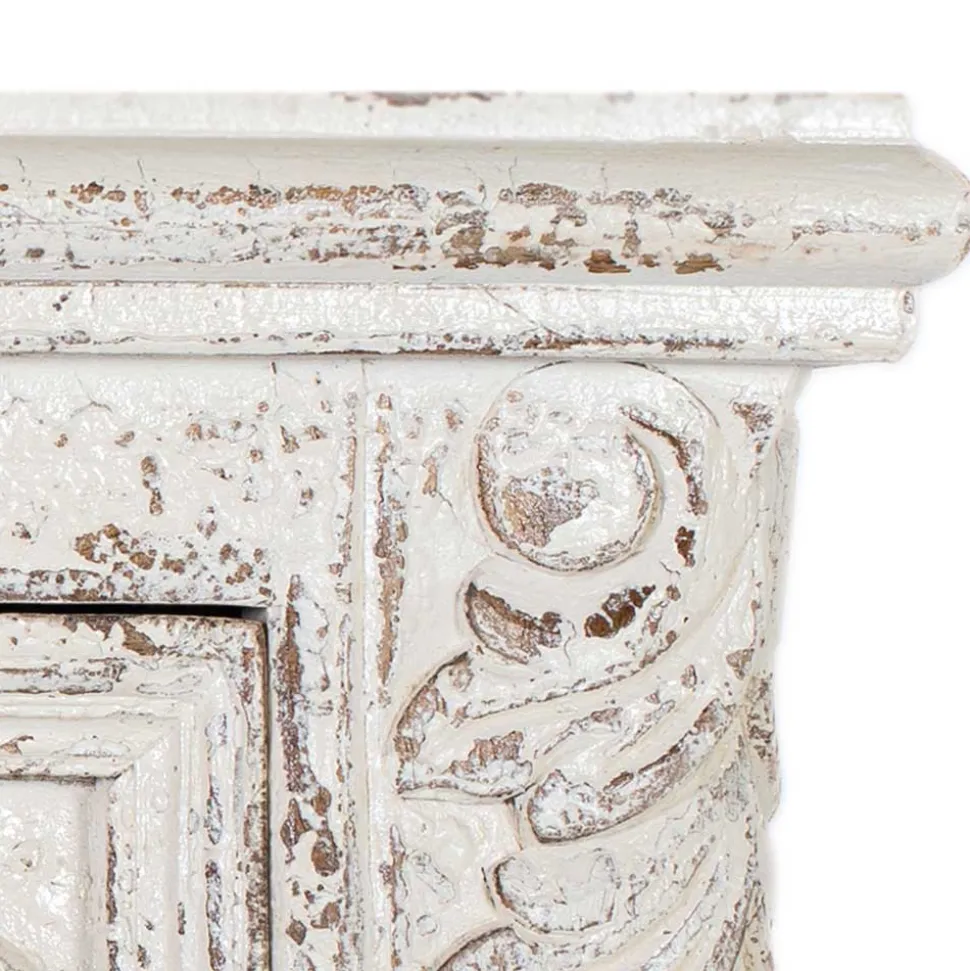 Vintage Design Anrichte in Holz White Wash - Perolyn