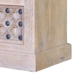 Vintage Design Kommode in Holz White Wash - Uladan