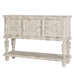 Vintage Design Konsolentisch mit drei Türen - Perolyn