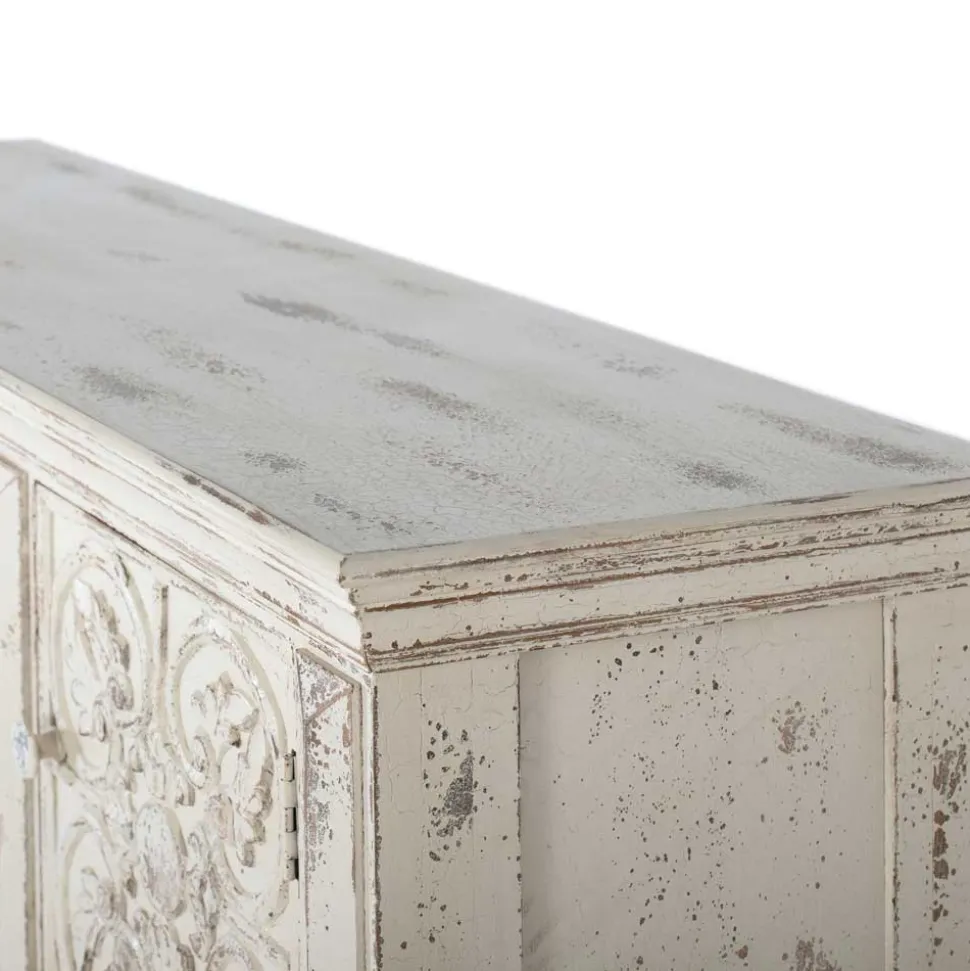 Vintage Design Konsolentisch mit drei Türen - Perolyn