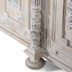 Vintage Design Sideboard in Holz White Wash - Cionga