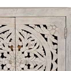 Vintage Design Sideboard in Holz White Wash - Fudorus