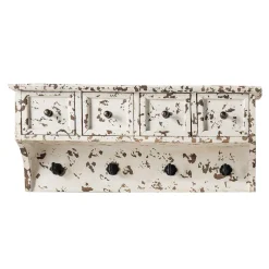 Vintage Küchenregal mit Schubladen & Haken - Naharas