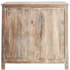 Vintage Kommode in Mangobaum White Wash - Jatama