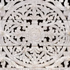 Vintage Kommode in Mangoholz White Wash - Fudorus