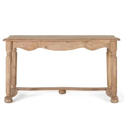 Vintage Landhaus Schreibtisch aus Akazieholz - Lalinges