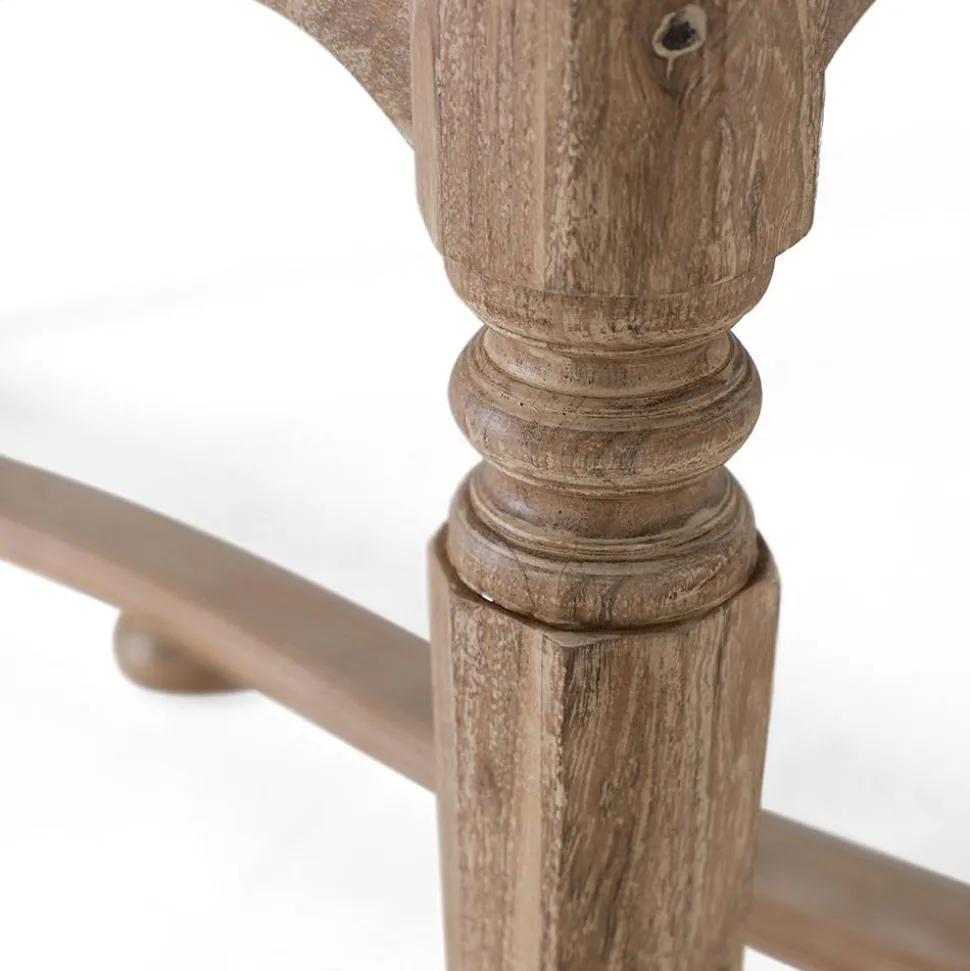 Vintage Landhaus Schreibtisch aus Akazieholz - Lalinges