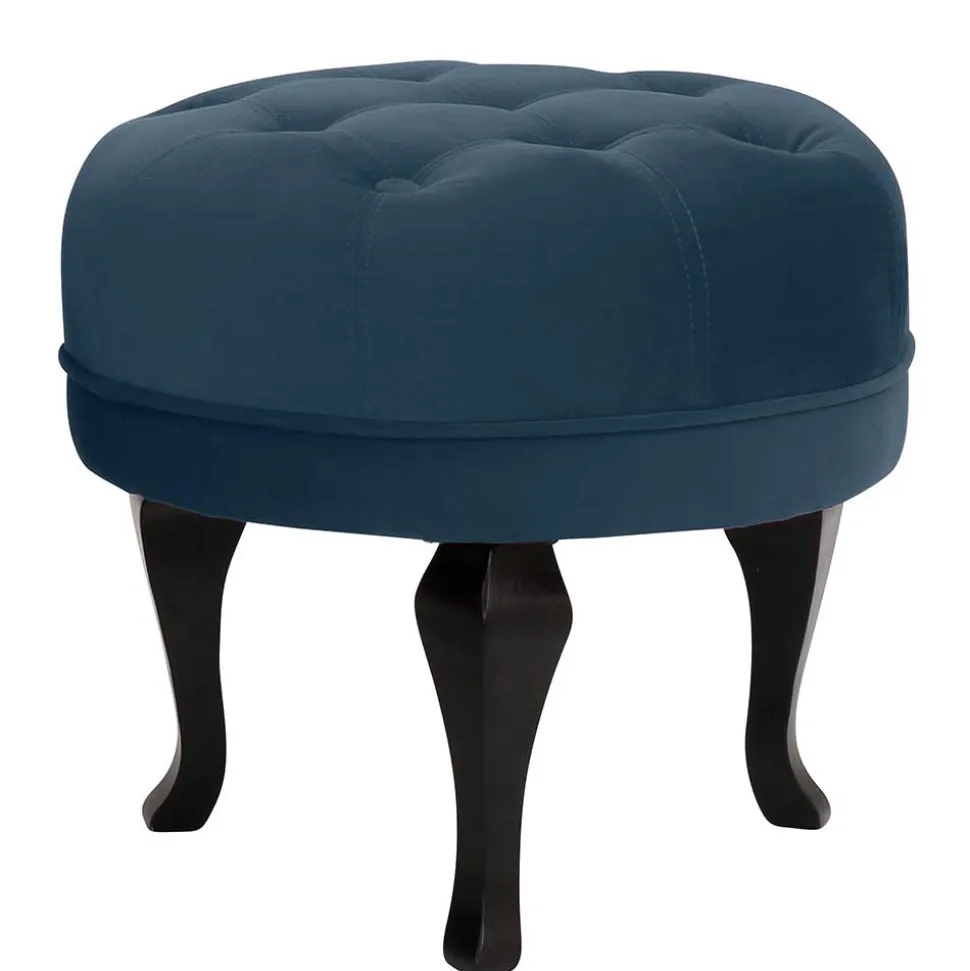 Vintage Polstersessel & Hocker - Akper (zweiteilig)