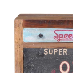 Vintage Schuhschrank Creek in Braun Bunt