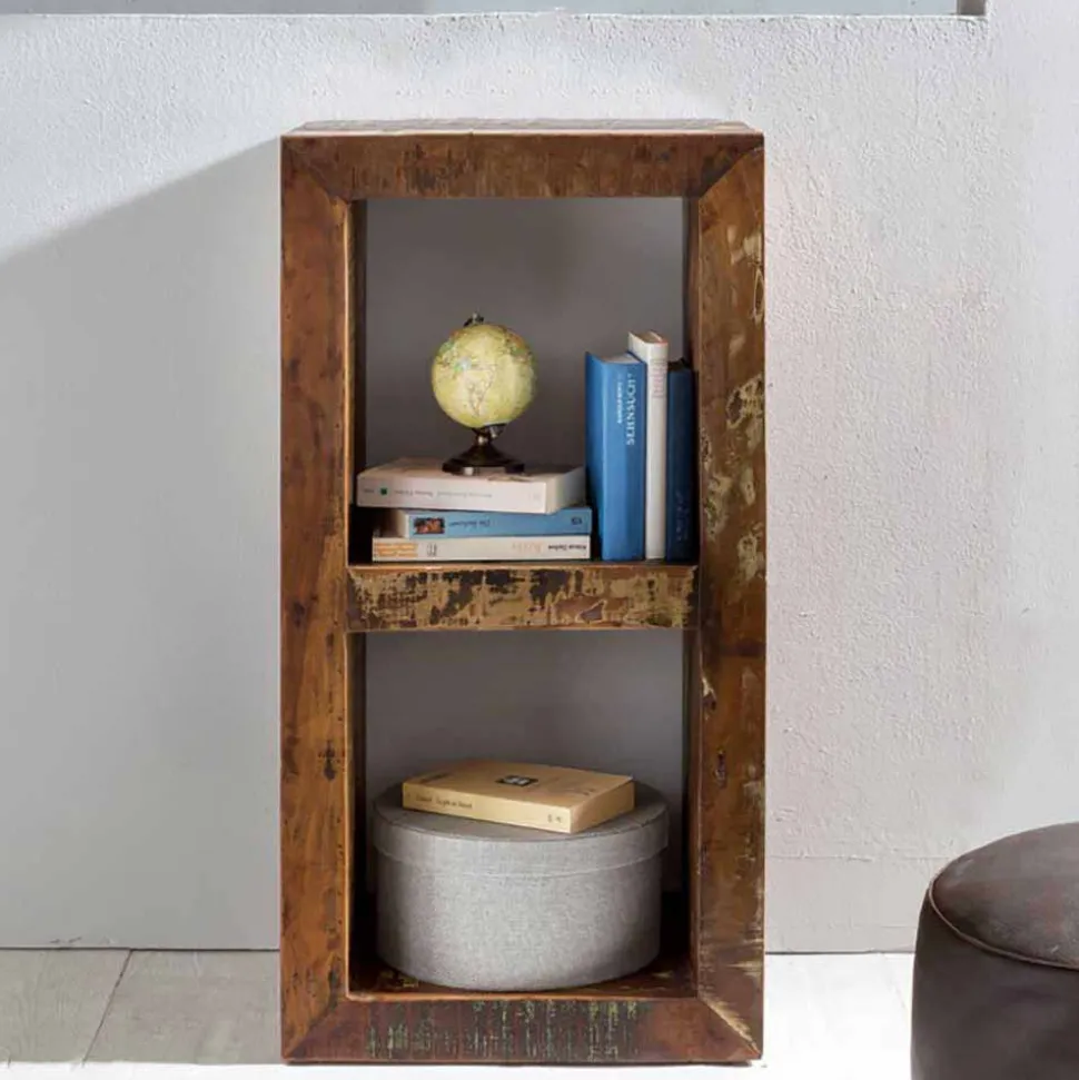 Vintage Standregal Dencig mit zwei Fächern