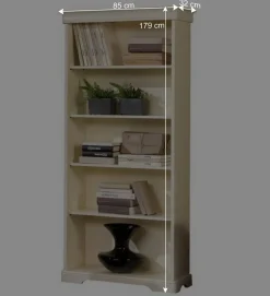 Vintage Style Regal in Weiß - Zarinas