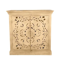 Vintage Türen Kommode mit floralem Ornament - Runiasa