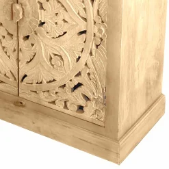 Vintage Türen Kommode mit floralem Ornament - Runiasa