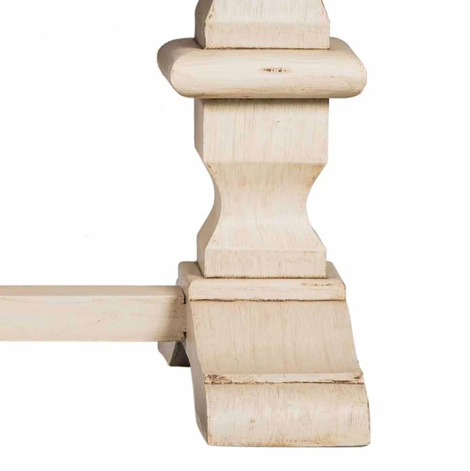 Vintage-Esstisch Helsing mit massiver Tischplatte