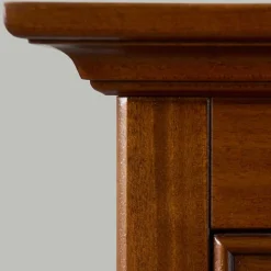 Vitrine in Walnuss Braun - Istefanio