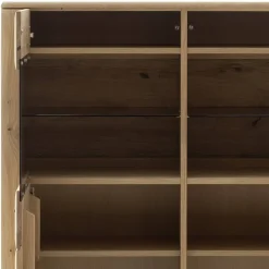 Vitrinenschrank in Asteiche Hell - Jevedaz