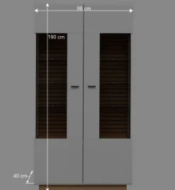 Vitrinenschrank mit Doppeltür - Niam