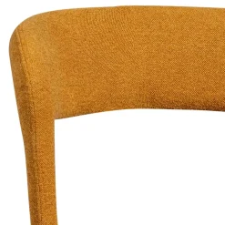 Vollständig gepolsterte Stühle in Gelb - Posky (2er Set)