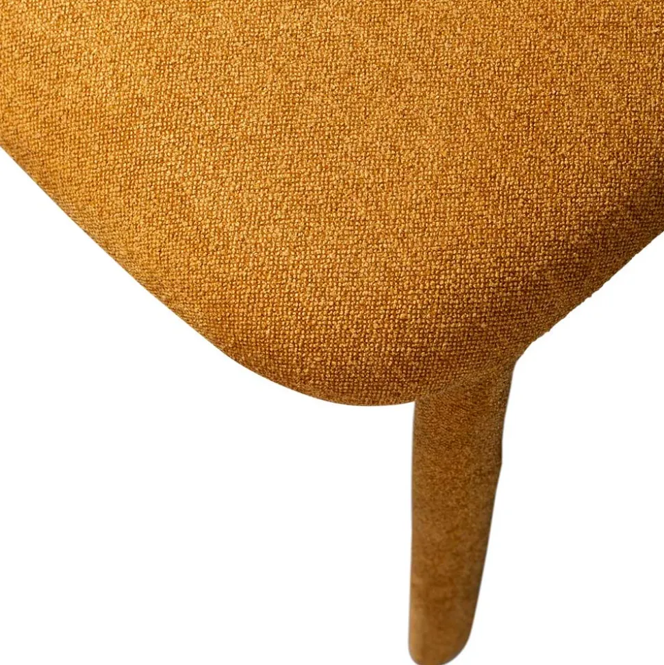 Vollständig gepolsterte Stühle in Gelb - Posky (2er Set)