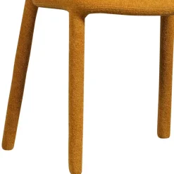 Vollständig gepolsterte Stühle in Gelb - Posky (2er Set)