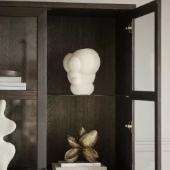 Vtrinenschrank aus braunem Eichenholz - Pipo