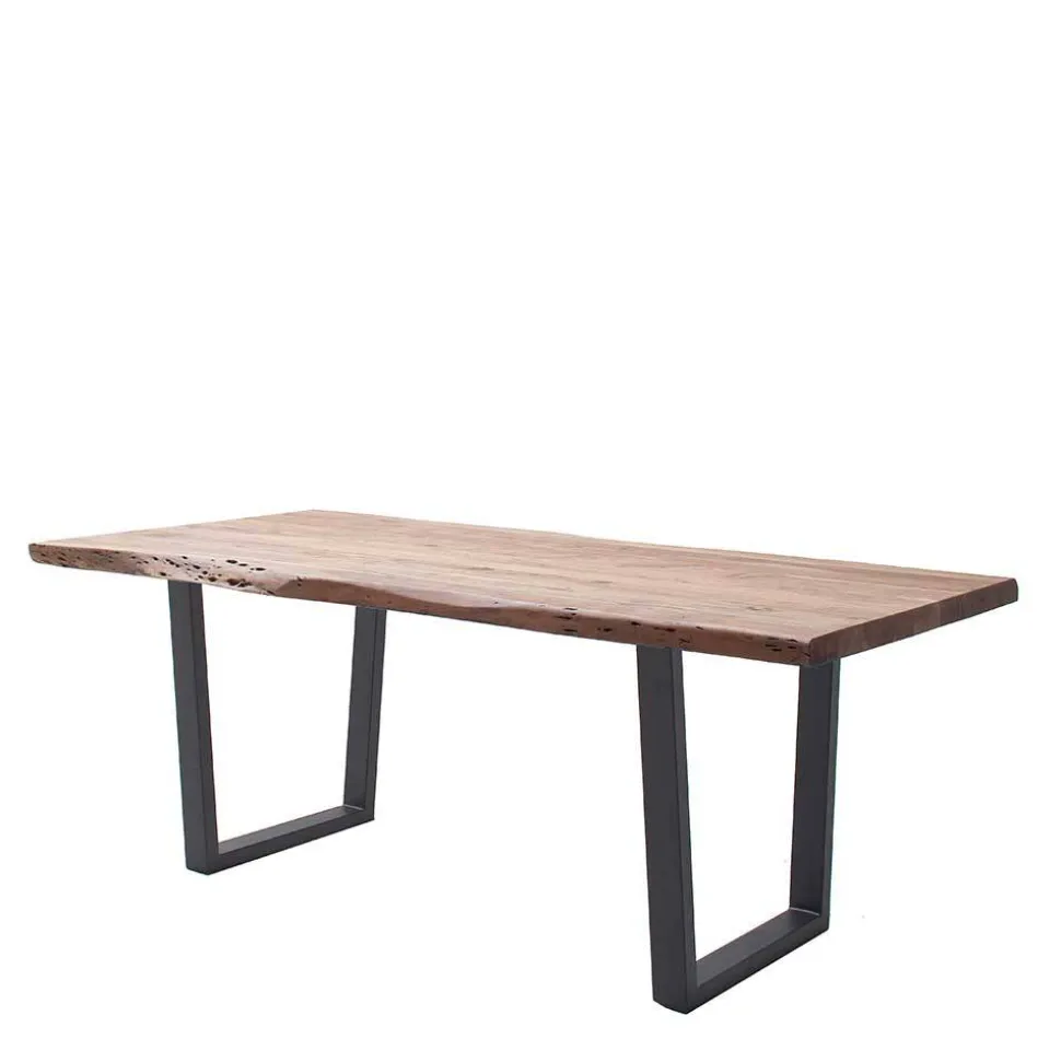 Waldkante Esstisch aus Akazie Massivholz - Donnira