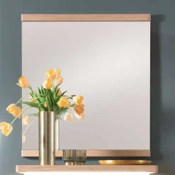 Wand Flur Spiegel in Eiche Bianco - Arkadiuz