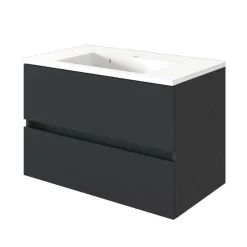 Wand Waschplatz mit 2 Schubladen - Cathyl