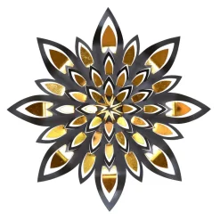 Wandbild Seerose aus Metall - Abelles