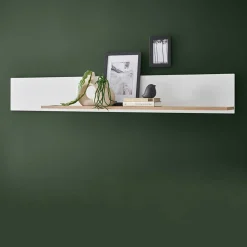 Wandboard in Mattweiß und Wildeiche - Nenaloro