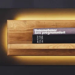 Wandboard in Wildeiche & Anthrazit - Flacona