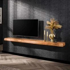 Wandboard mit Baumkante aus Akazie - Casaniano