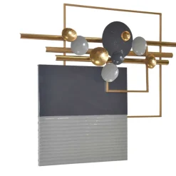 Wanddekoration aus Metall - Naomi