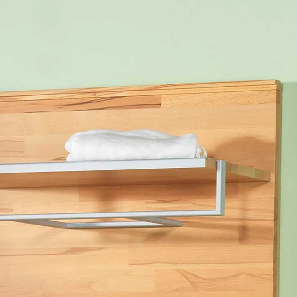 Wandgarderobe Coestra aus Kernbuche Massivholz