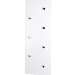 Wandgarderobe Gabrina in Weiß