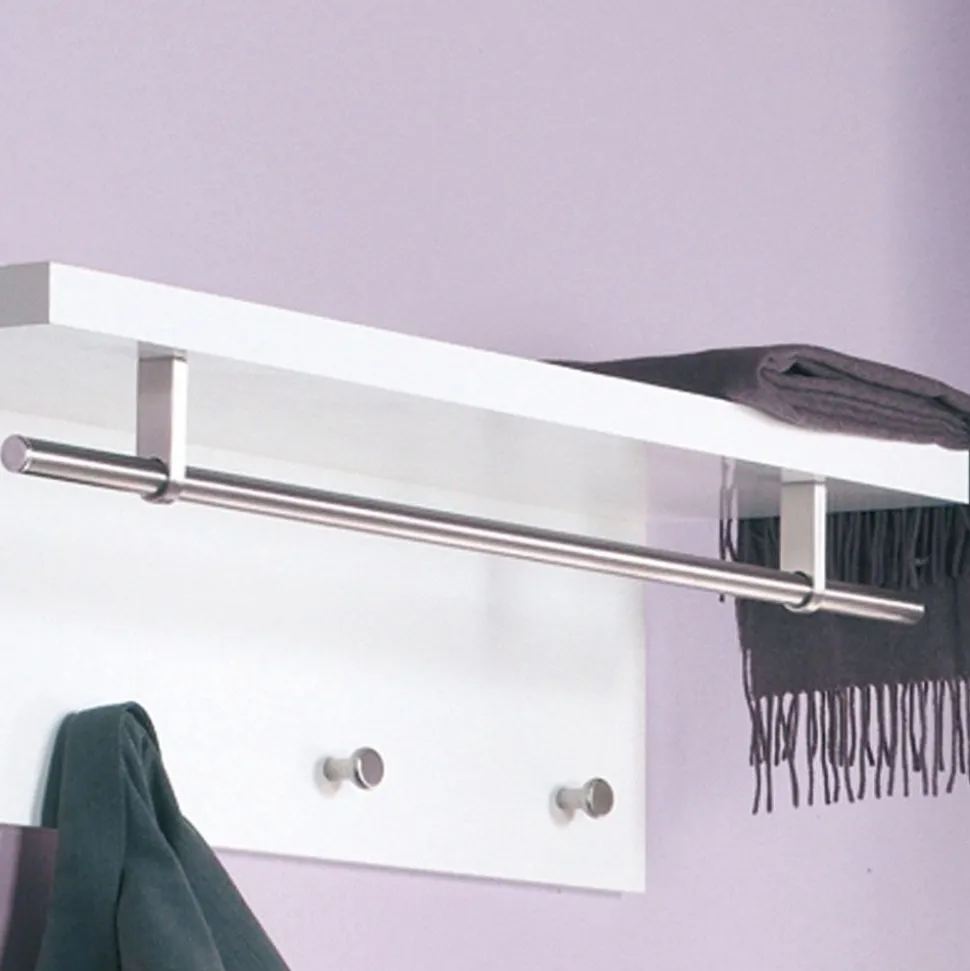 Wandgarderobe Gestina in Weiß