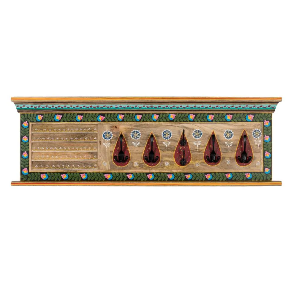 Wandgarderobe handbemalt - Vareza