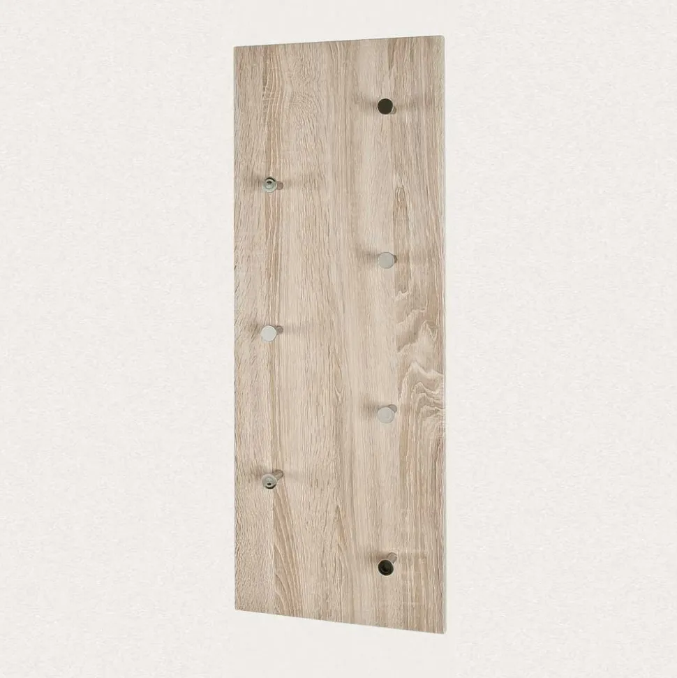 Wandgarderobe Mika in Eiche Dekor