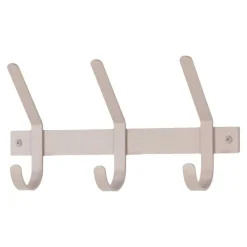 Wandgarderobe mit drei Doppelhaken - Contrage