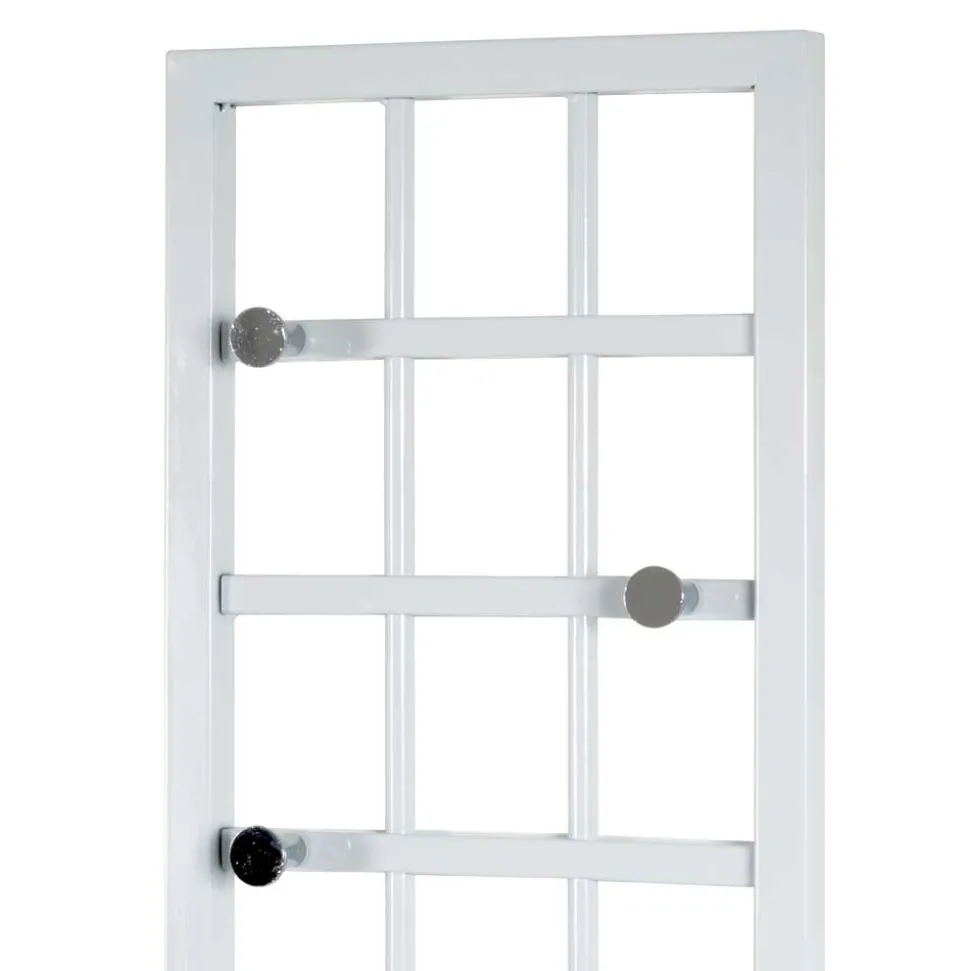 Wandgarderobe Rawy in Weiß