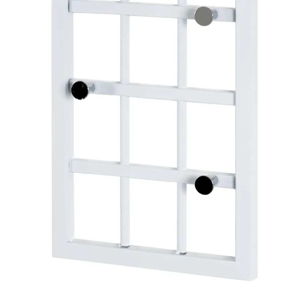 Wandgarderobe Rawy in Weiß