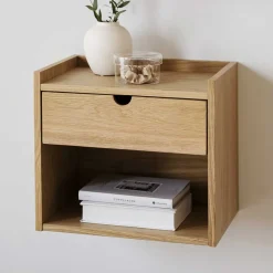 Wandkonsole mit Schublade und Fach - Pastranac