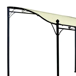 Wandpavillon Nanini in Creme & Schwarz