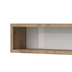 Wandregal mit Rückwand modern - Milvara