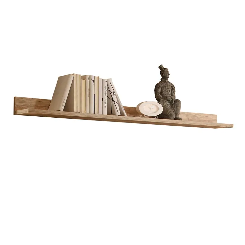 Wandregal Rodonda in Eiche