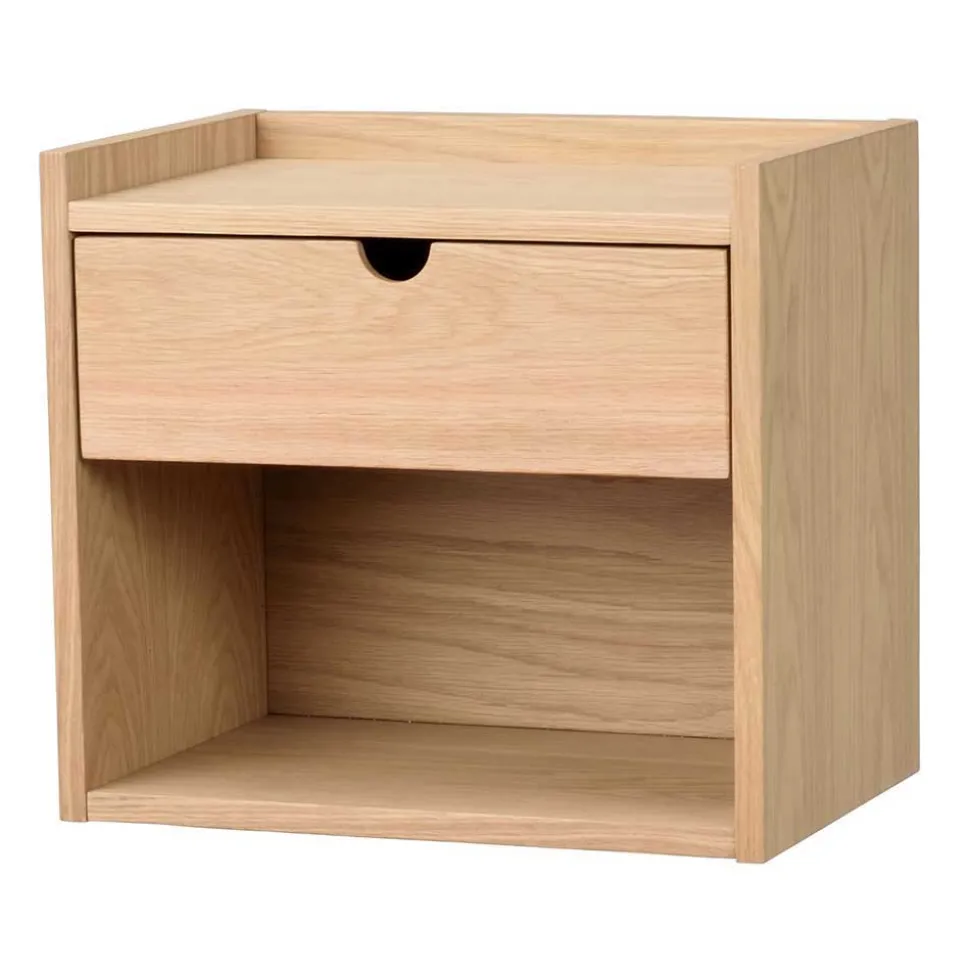 Wandspiegel & Hänge-Kommode als Set - Pastranac (zweiteilig)