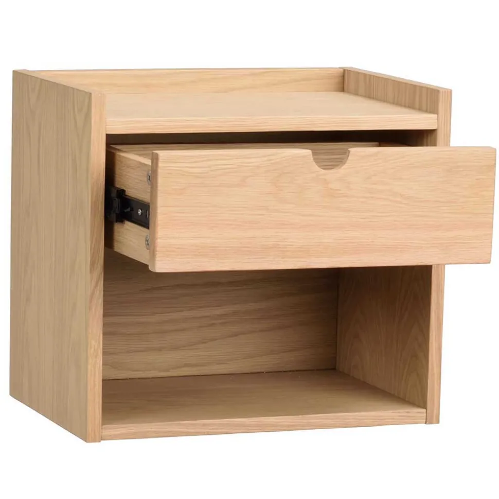 Wandspiegel & Hänge-Kommode als Set - Pastranac (zweiteilig)