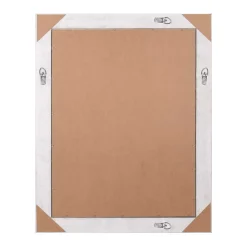 Wandspiegel im Vintage Look in Weiß Holzrahmen - Liancos